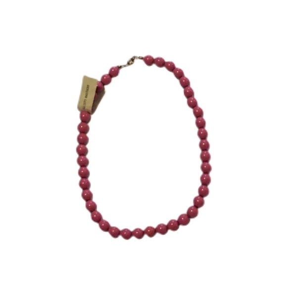 Vintage Lucite Pink Necklace - Picture 2 of 6